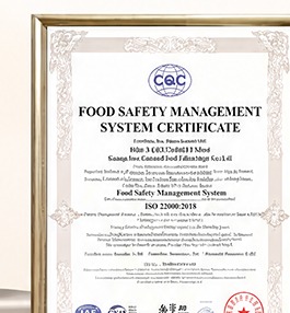 ISO 22000 Food Safety Management System