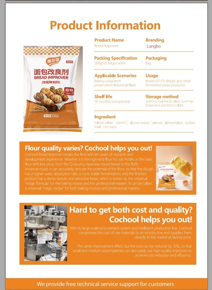 Bread Improver details